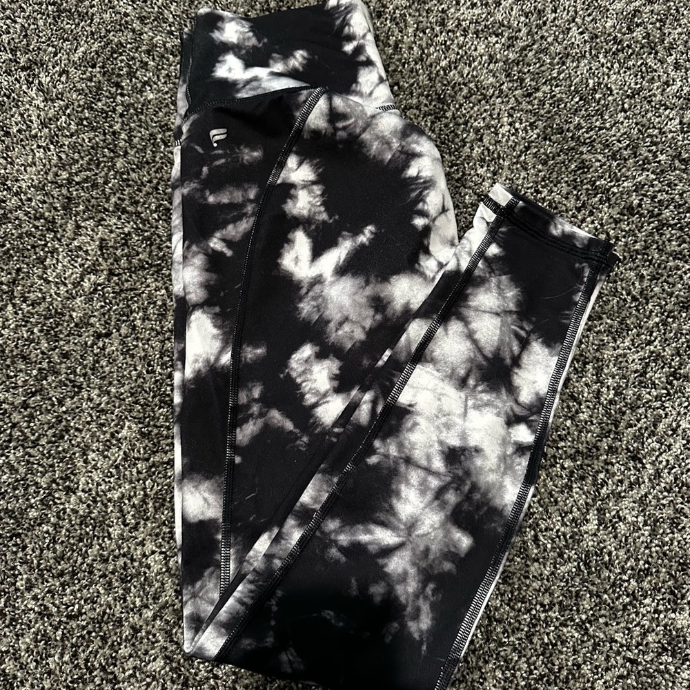 Tie dye workout leggings
